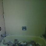 OLD BATHTUB BEFORE