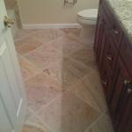 TRAVERTINE 18X18 SET AT DIAGONAL
