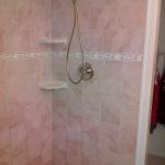 TWO CORNER SHELVES AND ACCENT STRIP