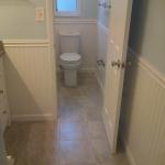 WAINSCOTTING ON WALLS NEW PORCELIN FLOOR