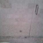 NEW SHOWER FLOOR